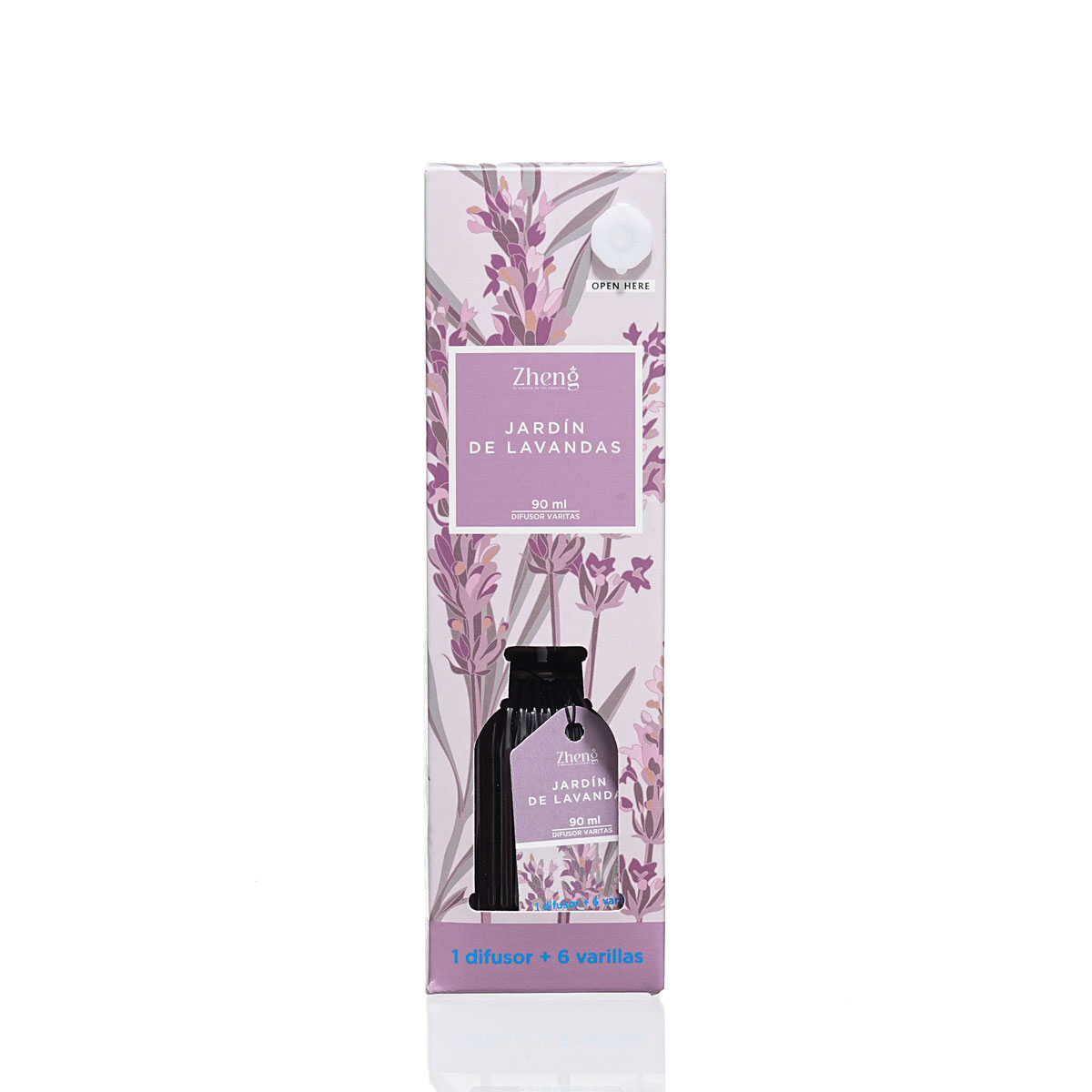 Difusor Aromático Jardín de Lavandas, 90 ml