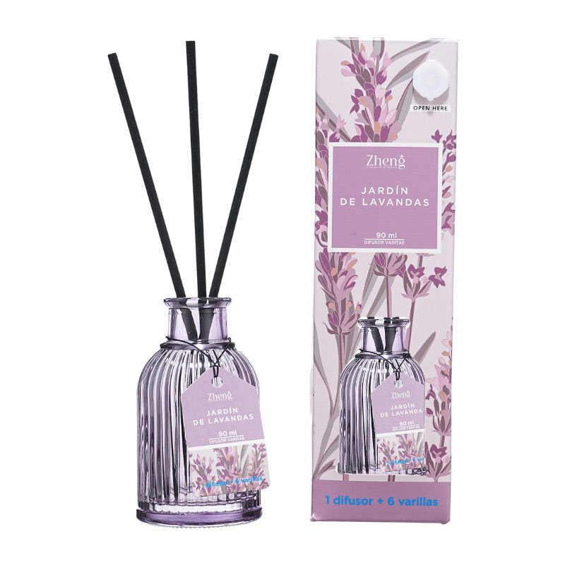 Difusor Aromático Jardín de Lavandas, 90 ml