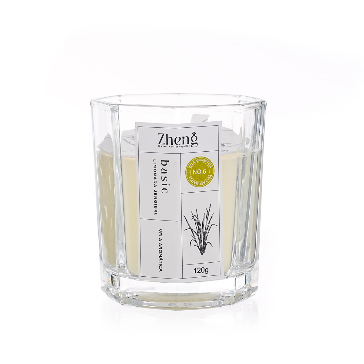 Vela Aromática Limonada Jengibre, 120 g